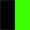 schwarz/neongrün