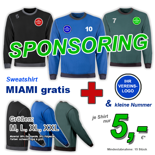 SPONSORING 500 Sweats